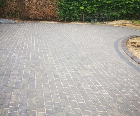 Classic block paving.