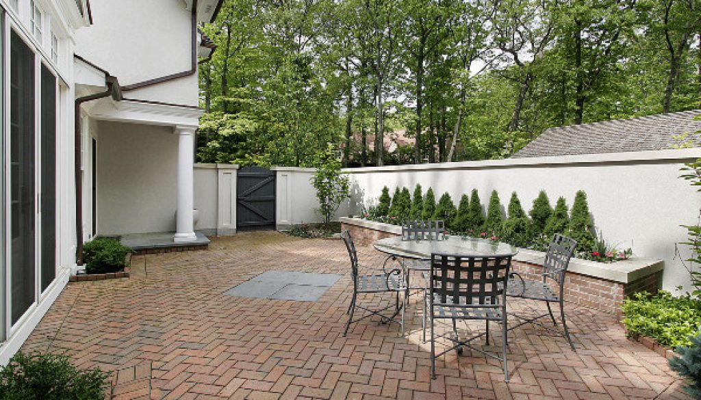 Professional landscaping in a Newcastle garden
