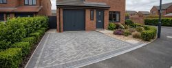 Modern residential driveway in Blyth