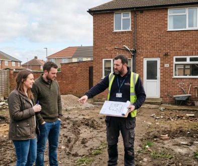 Garden and patio assessment in Sunderland home