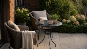 Coffee corner in the patio