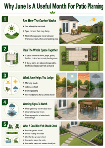 Patio planning guide for June