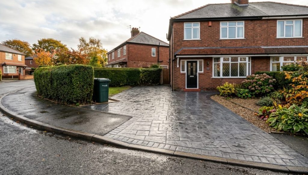 Imprinted Concrete Driveway North East_Featured