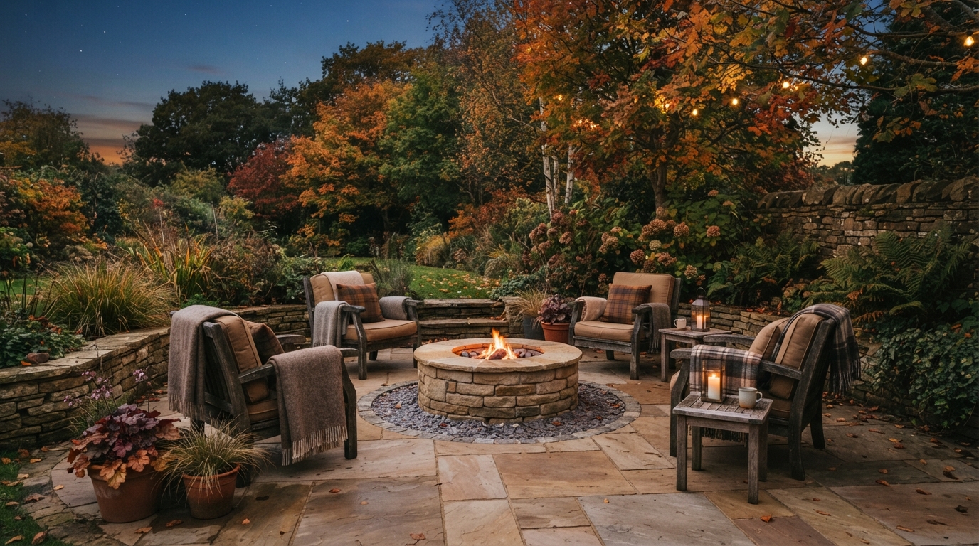 Patio Fire Pit on Sandstone_Featured