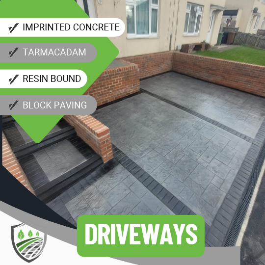 Driveway service image supplied for M&C Paving Northeast